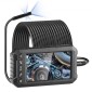 VEVOR Endoscope Camera with Lights Triple Lens Borescope 1499,6 cm Cable 12,7 cm Screen