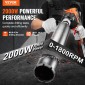 VEVOR Core Drill Machine 2,03-16 cm Dia 2000W Handheld Core Drill Rig for Mixing