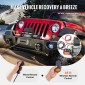 VEVOR Electric Winch Truck 8.164,7 kg Ατσάλινο καλώδιο IP65 αδιάβροχο τηλεχειριστήριο