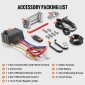 VEVOR Electric Winch Truck 8.164,7 kg Ατσάλινο καλώδιο IP65 αδιάβροχο τηλεχειριστήριο