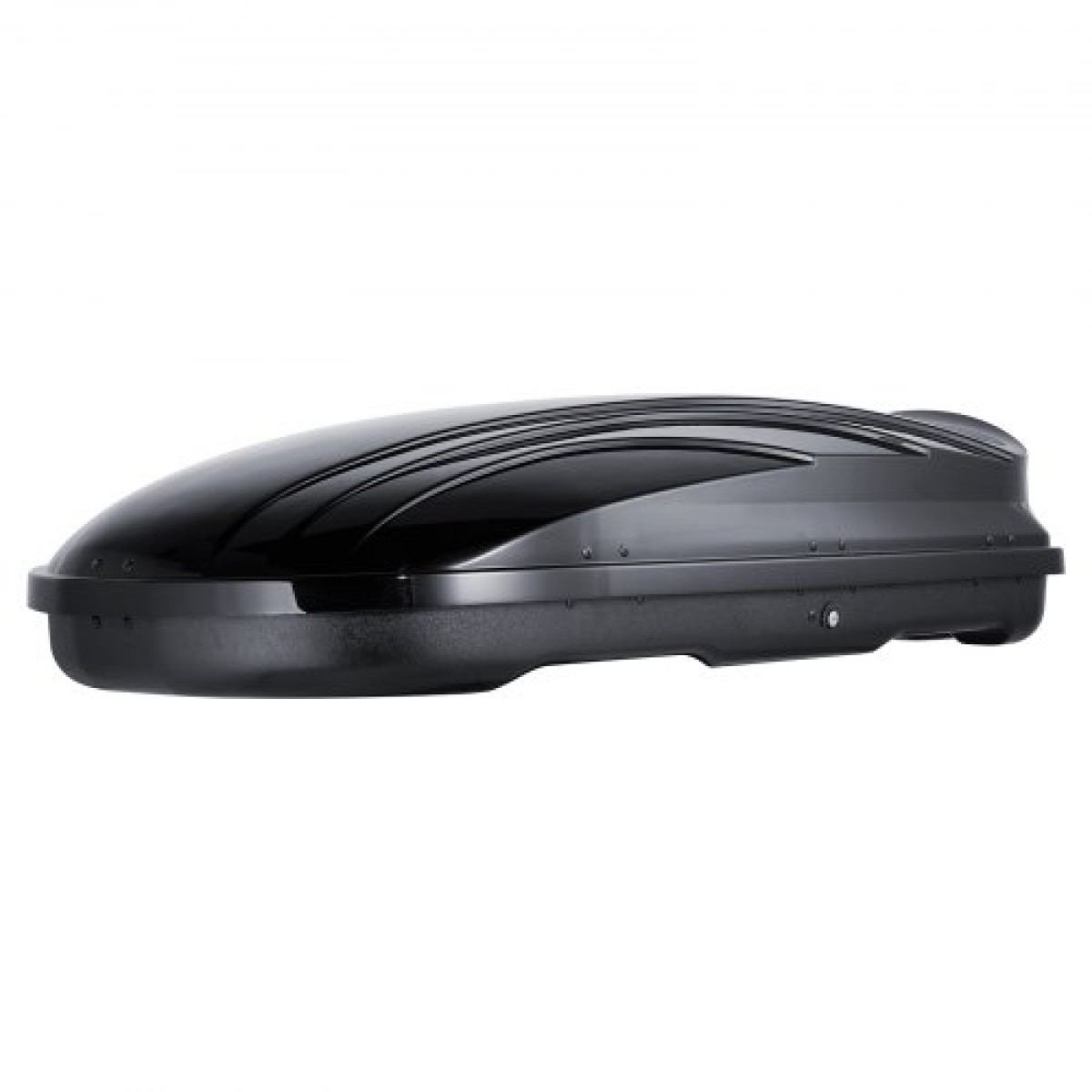 VEVOR Rooftop Cargo Carrier, 11 Cubic Feet Roof Cargo Box, ABS Hard Shell Roof Box, με άνοιγμα διπλής όψης και 2 ενισχυμένους ιμάντες, Αεροδυναμική, Κατάλληλη για τις περισσότερες Crossbar, για Αυτοκίνητο, Βαγόνι, SUV, Μαύρο