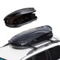 VEVOR Rooftop Cargo Carrier, 11 Cubic Feet Roof Cargo Box, ABS Hard Shell Roof Box, με άνοιγμα διπλής όψης και 2 ενισχυμένους ιμάντες, Αεροδυναμική, Κατάλληλη για τις περισσότερες Crossbar, για Αυτοκίνητο, Βαγόνι, SUV, Μαύρο
