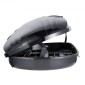 VEVOR Rooftop Cargo Carrier, 11 Cubic Feet Roof Cargo Box, ABS Hard Shell Roof Box, με άνοιγμα διπλής όψης και 2 ενισχυμένους ιμάντες, Αεροδυναμική, Κατάλληλη για τις περισσότερες Crossbar, για Αυτοκίνητο, Βαγόνι, SUV, Μαύρο