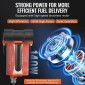 Αντλία μεταφοράς καυσίμου VEVOR, 12V DC 30L/min (8 GPM) 124W (1/6 HP), Φορητή ηλεκτρική αντλία μεταφοράς ντίζελ με ακροφύσιο αυτόματης απενεργοποίησης καυσίμου, μακρύς εύκαμπτος σωλήνας εισόδου & εξόδου για μείγματα βενζίνης, ντίζελ, κηροζίνης, μεθανό