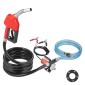Αντλία μεταφοράς καυσίμου VEVOR, 12V DC 30L/min (8 GPM) 124W (1/6 HP), Φορητή ηλεκτρική αντλία μεταφοράς ντίζελ με ακροφύσιο αυτόματης απενεργοποίησης καυσίμου, μακρύς εύκαμπτος σωλήνας εισόδου & εξόδου για μείγματα βενζίνης, ντίζελ, κηροζίνης, μεθανό
