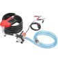 Αντλία μεταφοράς καυσίμου VEVOR, 12V DC 30L/min (8 GPM) 124W (1/6 HP), Φορητή ηλεκτρική αντλία μεταφοράς ντίζελ με ακροφύσιο αυτόματης απενεργοποίησης καυσίμου, μακρύς εύκαμπτος σωλήνας εισόδου & εξόδου για μείγματα βενζίνης, ντίζελ, κηροζίνης, μεθανό