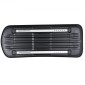 VEVOR Rooftop Cargo Carrier, 8 Cubic Feet Roof Cargo Box, ABS Hard Shell Roof Box, με άνοιγμα διπλής όψης και 2 ενισχυμένους ιμάντες, Αεροδυναμική, Κατάλληλη για τις περισσότερες Crossbar, για Αυτοκίνητο, Βαγόνι, SUV, Μαύρο