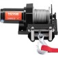 VEVOR Ηλεκτρικό βαρούλκο ATV UTV 907,2 kg Ατσάλινο καλώδιο IP 55 Αδιάβροχο ενσύρματο χειριστήριο