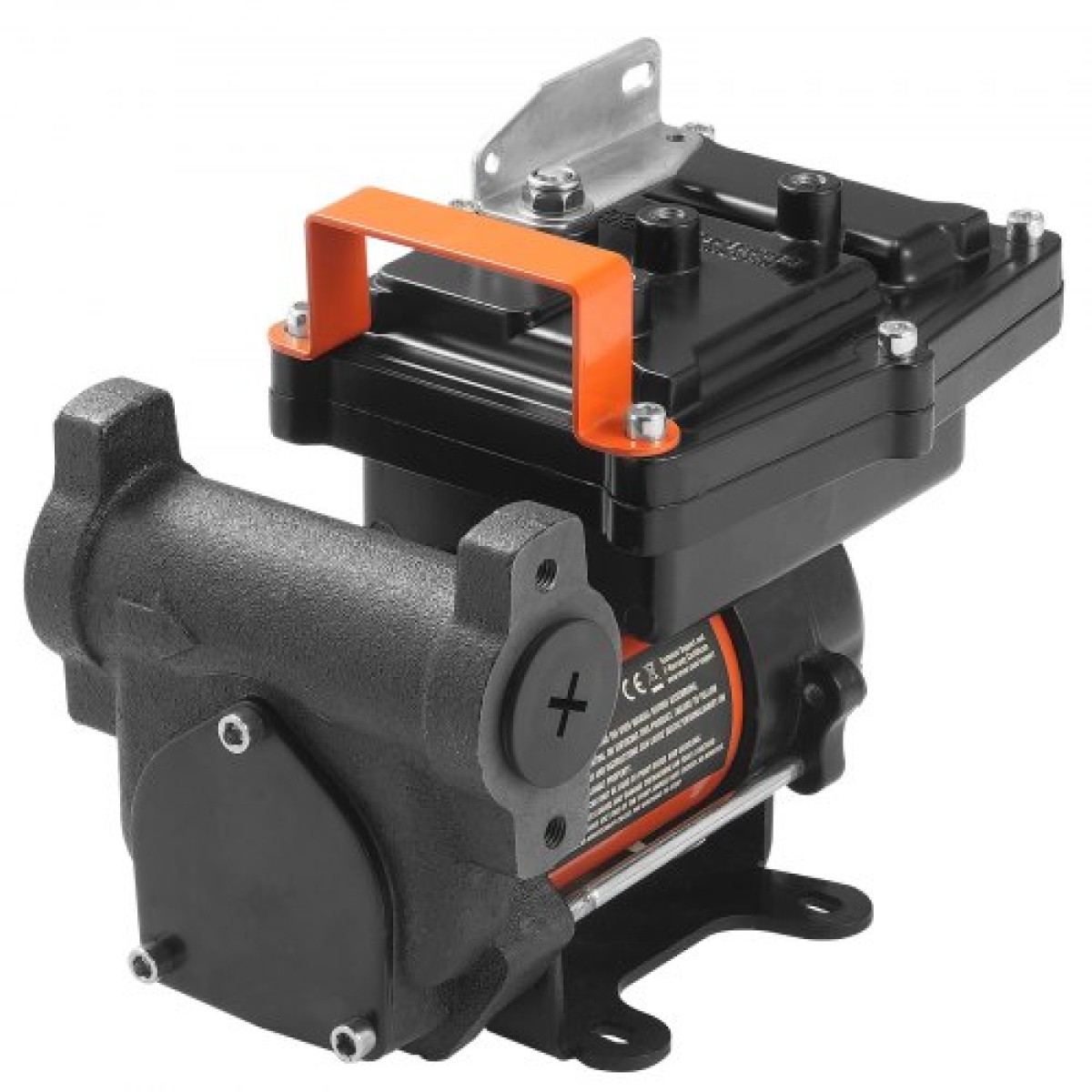 Αντλία μεταφοράς καυσίμου VEVOR, 12V DC 57L/min (15 GPM) 186W (1/4 HP), Φορητή ηλεκτρική αντλία μεταφοράς ντίζελ με ακροφύσιο καυσίμου αυτόματης απενεργοποίησης, μακρύς εύκαμπτος σωλήνας εισόδου & εξόδου για μείγματα βενζίνης, ντίζελ, κηροζίνης, μεθαν