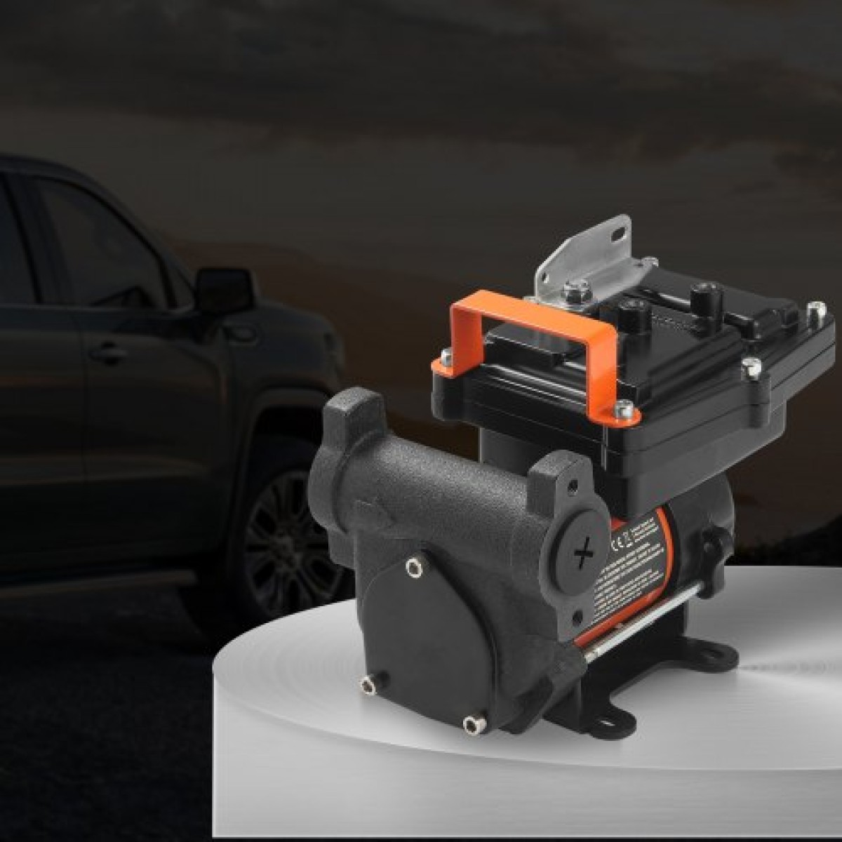 Αντλία μεταφοράς καυσίμου VEVOR, 12V DC 57L/min (15 GPM) 186W (1/4 HP), Φορητή ηλεκτρική αντλία μεταφοράς ντίζελ με ακροφύσιο καυσίμου αυτόματης απενεργοποίησης, μακρύς εύκαμπτος σωλήνας εισόδου & εξόδου για μείγματα βενζίνης, ντίζελ, κηροζίνης, μεθαν