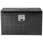 VEVOR Underbody Truck Box, 30" x 17" x 18" Pickup Storage Box, Heavy Duty Diamond Plate Tool Box με κλειδαριά και κλειδιά, Αδιάβροχο κουτί αποθήκευσης τρέιλερ με μάνταλο T-handle για φορτηγό, φορτηγό, ρυμουλκούμενο