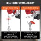 Βαρούλκο γερανού VEVOR Electric Hoist 598,7 kg 9997,4 cm Ασύρματο & 426,7 cm Ενσύρματο τηλεχειριστήριο