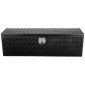 VEVOR Underbody Truck Box, 60" x 17" x 18" Pickup Storage Box, Heavy Duty Diamond Plate Tool Box με κλειδαριά και κλειδιά, αδιάβροχο κουτί αποθήκευσης τρέιλερ με μάνταλο T-handle για φορτηγό, φορτηγό, ρυμουλκούμενο