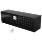 VEVOR Underbody Truck Box, 60" x 17" x 18" Pickup Storage Box, Heavy Duty Diamond Plate Tool Box με κλειδαριά και κλειδιά, αδιάβροχο κουτί αποθήκευσης τρέιλερ με μάνταλο T-handle για φορτηγό, φορτηγό, ρυμουλκούμενο