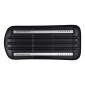 VEVOR Rooftop Cargo Carrier, 14 Cubic Feet Roof Cargo Box, ABS Hard Shell Roof Box, με άνοιγμα διπλής όψης και 2 ενισχυμένους ιμάντες, Αεροδυναμική, Κατάλληλη για τις περισσότερες Crossbar, για Αυτοκίνητο, Βαγόνι, SUV, Μαύρο
