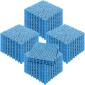 VEVOR Modular Interlocking Cushion, 55 Pack 30 x 30 cm Splicing Drinage Mats, Μαλακό PVC Πλακάκια δαπέδου αποχέτευσης, Αντιολισθητικές οπές αποστράγγισης για τουαλέτα, Μπάνιο, Κουζίνα, Πισίνα, Υγρό Χώρο, Μπλε
