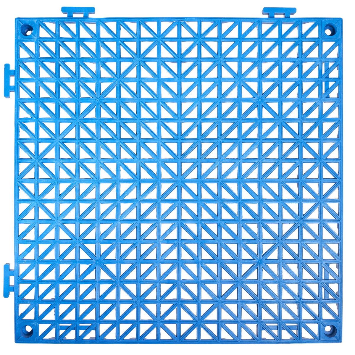 VEVOR Modular Interlocking Cushion, 55 Pack 30 x 30 cm Splicing Drinage Mats, Μαλακό PVC Πλακάκια δαπέδου αποχέτευσης, Αντιολισθητικές οπές αποστράγγισης για τουαλέτα, Μπάνιο, Κουζίνα, Πισίνα, Υγρό Χώρο, Μπλε