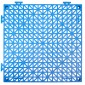 VEVOR Modular Interlocking Cushion, 55 Pack 30 x 30 cm Splicing Drinage Mats, Μαλακό PVC Πλακάκια δαπέδου αποχέτευσης, Αντιολισθητικές οπές αποστράγγισης για τουαλέτα, Μπάνιο, Κουζίνα, Πισίνα, Υγρό Χώρο, Μπλε