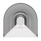 VEVOR Baseball Batting Cage, Softball και Baseball Batting Cage Net and Frame, Practice Portable Cage Net with Carry Bag, Heavy Duty Enclosed Pitching Cage, for Backyard Batting Hitting Training, 40FT