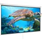 VEVOR Χειροκίνητη Οθόνη Προβολέα 100 ιντσών 16:9 4K 1080 HD αναδιπλούμενη οθόνη προβολής, Φορητή οθόνη προβολής με αυτόματο κλείδωμα, Φορητή οθόνη ταινίας προβολέα για Οικογενειακό Home Office Theatre