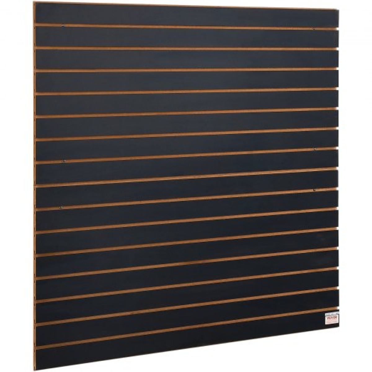 Πάνελ VEVOR Slatwall, 4 πόδια x 2 πόδια Μαύρα πάνελ τοίχου γκαράζ 24" Υ x 48" L (Σετ 2 πάνελ), Οθόνη βαρέως τύπου πάνελ οργάνωσης τοίχου γκαράζ για κατάστημα λιανικής, τοίχο γκαράζ και οργάνωση αποθήκευσης χειροτεχνίας