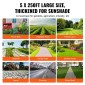 VEVOR 1,52 x 76,2 m Premium Heavy Duty Weed Barrier Landscape Fabric, 141,7 g Woven Geotextile Fabric Under Gravel, Υψηλή διαπερατότητα για Weed Blocker Weed Mat, Driveway Fabric, Weed Control Πανί κήπου