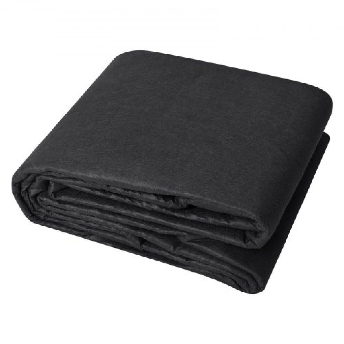 VEVOR Non Woven Geotextile Fabric Under Gravel, 3 m x 30,5 m 271g/㎡ Driveway Fabric Landscape Fabric, Heavy Duty Weed Barrier Fabric, Ground Cover Weed Control Fabric, French Drains Drainage Fabric, Μαύρο
