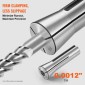 VEVOR 13 pcs Precision R8 Collet Set, 1/8" - 7/8", 45# Mill Collet Chuck 0,0012"/30μm TIR with 13 Labeled Storage Boxes, for Milling Machine Drill Presses Boring Machine Machining Center