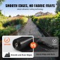 VEVOR 4FTx300FT Premium Heavy Duty Weed Barrier Landscape Fabric, 3.2OZ Υφαντό Geotextile Fabric Under Gravel, Υψηλή διαπερατότητα για Weed Blocker Weed Mat, Driveway Fabric, Weed Control Πανί κήπου
