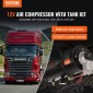 VEVOR 12V Air Compressor with Tank 0,8 Gallon/3 L, Train Horn Air Compressor, 120 psi Working Pressure Onboard Air Compressor System for Train Air Horns, Inflating ελαστικά, Air Stratters