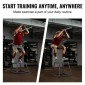VEVOR Plyometric Jump Box, 12 Inch Plyo Box, Steel Plyometric Platform and Jumping Agility Box, Anti-slip Fitness Step Up Box for Home Gym Training, Conditioning Strength Training, Μαύρο
