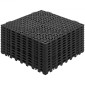 Πλακάκια δαπέδου VEVOR Interlocking Drainage 30,5 x 30,5 cm Αντιολισθητικά πλακάκια δαπέδου PVC 12 Συσκευασία