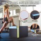 VEVOR 3 σε 1 Plyometric Jump Box, 30/24/20 Inch Foam Plyo Box, Platform & Jumping Agility Box, Anti-slip Fitness Step Up Box for Home Gym Training, Conditioning Strength Training, Μαύρο