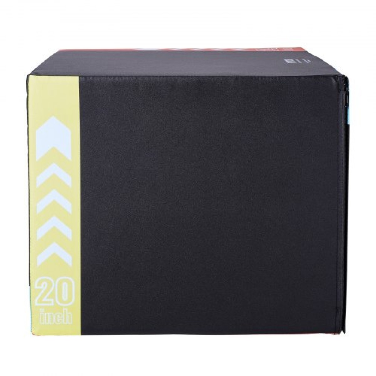 VEVOR 3 σε 1 Plyometric Jump Box, 30/24/20 Inch Foam Plyo Box, Platform & Jumping Agility Box, Anti-slip Fitness Step Up Box for Home Gym Training, Conditioning Strength Training, Μαύρο