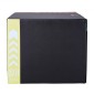 VEVOR 3 σε 1 Plyometric Jump Box, 30/24/20 Inch Foam Plyo Box, Platform & Jumping Agility Box, Anti-slip Fitness Step Up Box for Home Gym Training, Conditioning Strength Training, Μαύρο