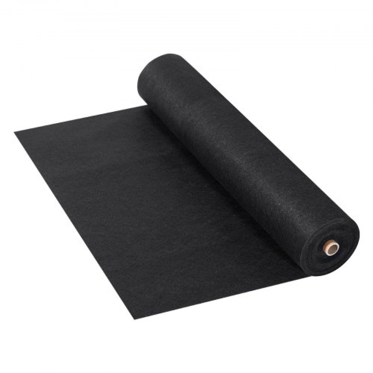 VEVOR Non Woven Geotextile Fabric Under Gravel, 1,8 x 30,5 m 271g/㎡ Driveway Fabric Landscape Fabric, Heavy Duty Weed Barrier Fabric, Ground Cover Weed Control Fabric, French Drains Drainage Fabric, μαύρο