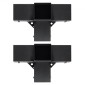 Σετ βραχίονα πέργκολας VEVOR 10,2 cm x 10,2 cm, εσωτερικό μέγεθος 9,1 cm x 9,1 cm 2 τεμ.