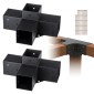 Σετ βραχίονα πέργκολας VEVOR 10,2 cm x 10,2 cm, εσωτερικό μέγεθος 9,1 cm x 9,1 cm 2 τεμ.