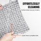Πλακάκια δαπέδου VEVOR Interlocking Drainage 30,5 x 30,5 cm Αντιολισθητικά πλακάκια δαπέδου PVC 12 Συσκευασία