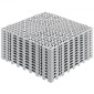 Πλακάκια δαπέδου VEVOR Interlocking Drainage 30,5 x 30,5 cm Αντιολισθητικά πλακάκια δαπέδου PVC 12 Συσκευασία