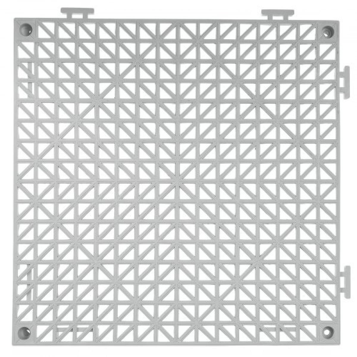 Πλακάκια δαπέδου VEVOR Interlocking Drainage 30,5 x 30,5 cm Αντιολισθητικά πλακάκια δαπέδου PVC 12 Συσκευασία