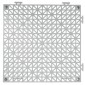 Πλακάκια δαπέδου VEVOR Interlocking Drainage 30,5 x 30,5 cm Αντιολισθητικά πλακάκια δαπέδου PVC 12 Συσκευασία