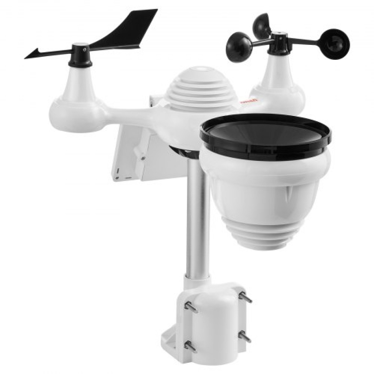 VEVOR 7-σε-1 Wi-Fi Μετεωρολογικός Σταθμός 186 mm (7 ίντσες) Οθόνη TFT Ασύρματος εξωτερικός αισθητήρας