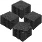 VEVOR Modular Interlocking Cushion, 50 Pack 30 x 30 cm Splicing Dranage Mats, Μαλακό PVC Πλακάκια δαπέδου αποστράγγισης, Αντιολισθητική τρύπα αποστράγγισης για τουαλέτα, Μπάνιο, Κουζίνα, Πισίνα, Υγρό Χώρο, Μαύρο