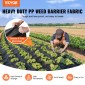 VEVOR 3,96m x 32,92m Premium Heavy Duty Weed Barrier Landscape Fabric, 141,7g Woven Geotextile Fabric Under Gravel, Υψηλή διαπερατότητα για Weed Blocker Weed Mat, Driveway Fabric, Weed Control Πανί κήπου
