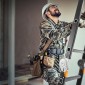 Πτυσσόμενη σκάλα πολλαπλών χρήσεων VEVOR, 7 σε 1 ψηλή προέκταση σκάλα, τηλεσκοπική σκάλα πλαισίου 5 βημάτων, ρυθμιζόμενη σκάλα βαρέως τύπου 19 ποδών, χωρητικότητα 330 λίβρες για εξωτερικό χώρο στο σπίτι