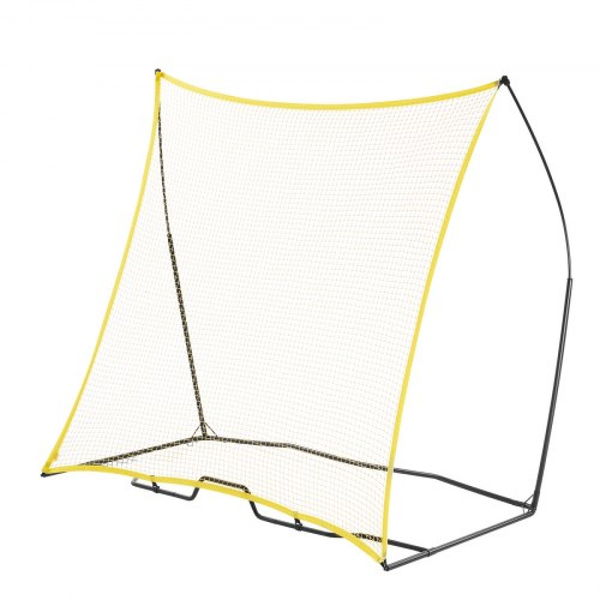 VEVOR Soccer Rebounder, φορητός προπονητής ποδοσφαίρου, 7x7FT Iron & Polyester Soccer Practice Equipment, Sports Football Rebounder Wall με φορητή τσάντα, Ιδανικό για ομαδική προπόνηση, πάσο, βόλεϊ