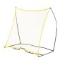VEVOR Soccer Rebounder, φορητός προπονητής ποδοσφαίρου, 7x7FT Iron & Polyester Soccer Practice Equipment, Sports Football Rebounder Wall με φορητή τσάντα, Ιδανικό για ομαδική προπόνηση, πάσο, βόλεϊ