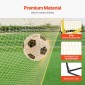 VEVOR Soccer Rebounder, φορητός προπονητής ποδοσφαίρου, 7x7FT Iron & Polyester Soccer Practice Equipment, Sports Football Rebounder Wall με φορητή τσάντα, Ιδανικό για ομαδική προπόνηση, πάσο, βόλεϊ
