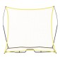 VEVOR Soccer Rebounder, φορητός προπονητής ποδοσφαίρου, 7x7FT Iron & Polyester Soccer Practice Equipment, Sports Football Rebounder Wall με φορητή τσάντα, Ιδανικό για ομαδική προπόνηση, πάσο, βόλεϊ